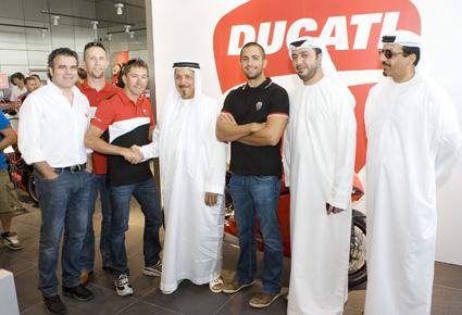 ’دوكاتي‘ تفتتح صالة عرض بارزة في العاصمة الإماراتية أبوظبي